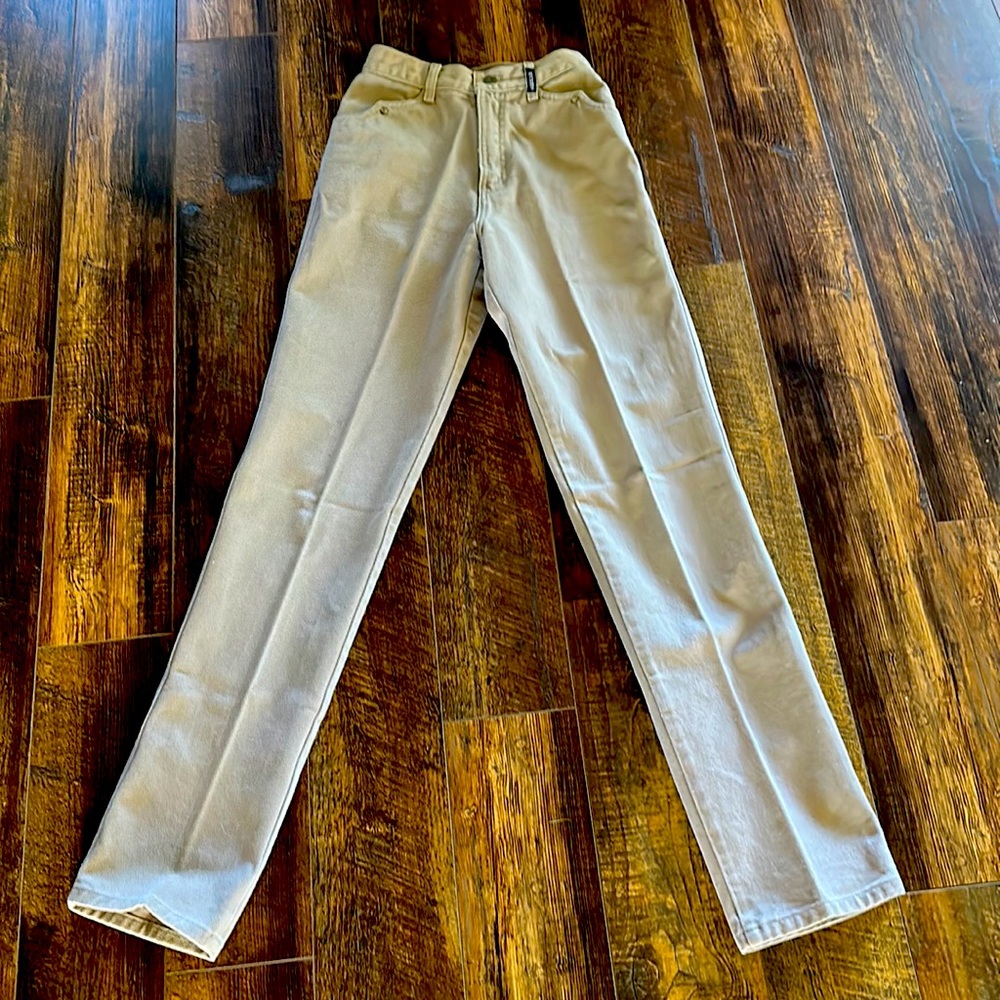 Vintage Rocky Mountain beige jeans size 5